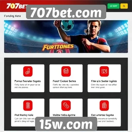 Funcionalidades do site 707bet para apostadores novatos